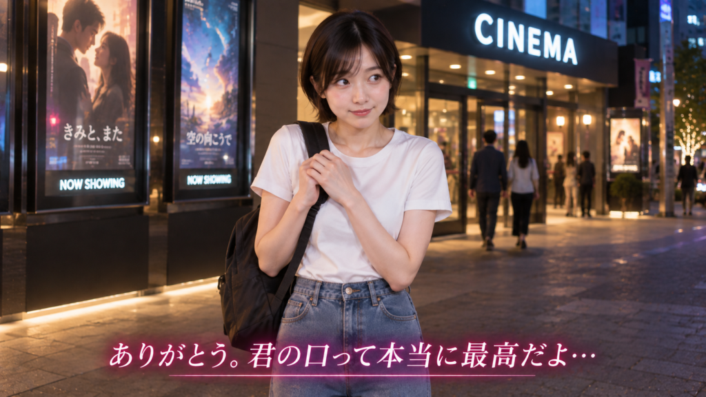 待ち合わせ場所でそわそわしている若い女性