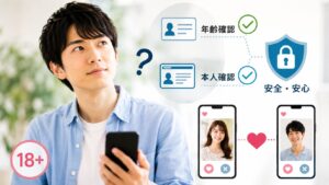 本人確認と年齢確認の違いに悩む男性