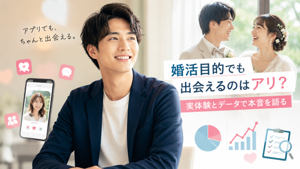 明るい未来を夢見て微笑む男性